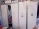 2 X White Large Triple/double Wardrobes With Locks/mirror. Pick Up Newport Np20