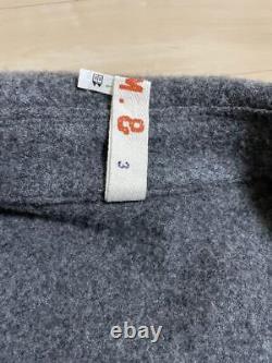 45rpm Full Length Coat Gray size-L Japan -FedEx