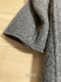 45rpm Full Length Coat Gray size-L Japan -FedEx