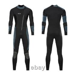 5mm Mens Full Length Winter Wetsuit Surf Steamer Swim Wet Suit Fashion Design