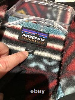 89. RARE L Patagonia Snap T Synchilla Aztec Print Pullover Fleece Fall 2015