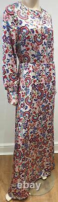 ALICE BY TEMPERLEY Multi Colour LOU LOU Floral Print Fit Flare A-Line Maxi Dress