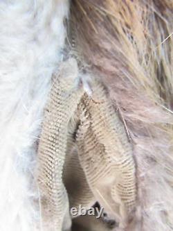 ALIXANDRE FURS blond beaver full length fur coat sz L