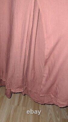 Aab Teracotta Abaya Maxi Dress Size L 54