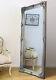 Abbey Large Full Length Shabby Chic Vintage Leaner Wall Mirror Silver 65 X 31