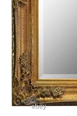 Abbey Large Mirror Gold Vintage Style Full Length Long Wall 165cm X 78cm