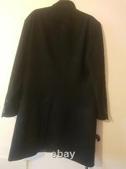 Adams Of London Full Length Wool Crombie Style Overcoat-Mod/Heavy. Used