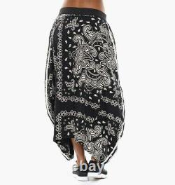 Adidas Originals Paisley Womens Caspsule Long Casual Maxi Bandanna Boho Skirt