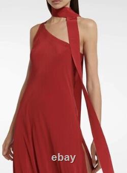 Alexandra Miro ODETTA ONE SHOULDER MAXI DRESS RED SZ Small Medium Or Larg BNWT