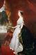 Anonymous Full Length Portrait Of Empress Eugenie German Hairstyle Brown Art