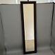 Antique Wooden Full Length Mirror Vtg Large Long Tall Foxed Glass Hall Bedroom