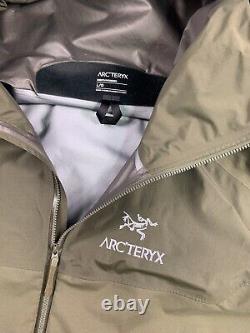 Arcteryx Men's Beta SL Hybrid Gore-Tex Shell Ski Jacket Green Waterproof Large