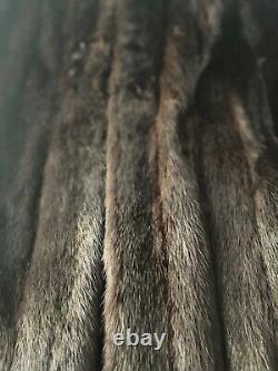 Authentic Full Length Mink Coat Size M/L