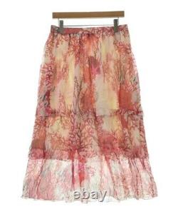 BLUGIRL Long/Maxi Length Skirt RedxWhitexPink etc. (Total pattern) 2200492417166