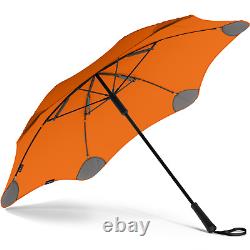 BLUNT Classic Umbrella ORANGE Large, Full-Length Stick 120cm 2-YEAR WARRANTY