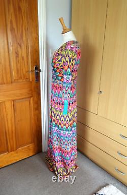 BNWT BEATRICE VON TRESCKOW Multicoloured Aztec maxi dress size L