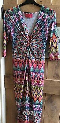 Beatrice Von Tresckow Lola Maxi Dress 14 16 L Treskow Trescow Free Uk Pp