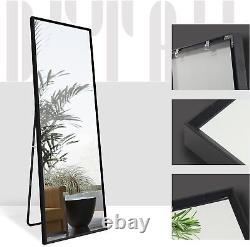 Beauty4U Full Length Mirror 140x40cm Free Standing, Hanging or Leaning, Large