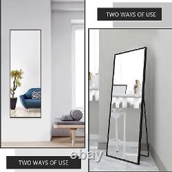 Beauty4U Full Length Mirror 140x40cm Free Standing, Hanging or Leaning, Large