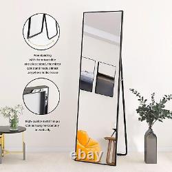 Beauty4U Full Length Mirror 140x40cm Free Standing, Hanging or Leaning, Large Fl