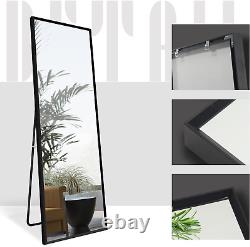 Beauty4U Full Length Mirror 140x40cm Free Standing, Hanging or Leaning, Large or