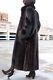 Black Fox And Mink Full Length Fur Coat Elegant Black Stunning And Soft
