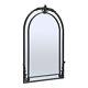 Black Full Length Arched Extra Tall Large Metal Mirror Bedroom Dressing Mirrors