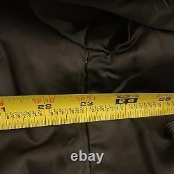 Black Full Length Mink Coat Size Large Lined