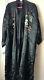 Black Silk Embroidered Full Length Kimono By Golden Bee. Large