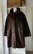 Brown Fur Coat Size L Full Length Oversized Furnatic Collection Quality Lined