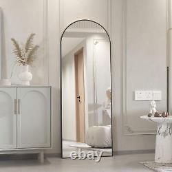 CASSILANDO Full Length Mirror 163cmX54cm Large Floor Mirror, Standing Smooth Ar