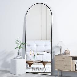 CASSILANDO Full Length Mirror 163cmX54cm Large Floor Mirror, Standing Smooth Top