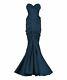 Christian Dior Haute Couture Silk Satin Corset Sculpted Gown Uk 12