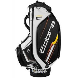 Cobra Golf Tour Staff Bag 6 Way Topt with Full Length Dividers Rain Hood Inluded