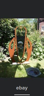 Collect LS11. Magnificent Vintage Hand Crafted Extra Large Mirror. Full length