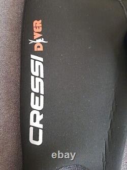 Cressi Diver Wetsuit 7mm. Full length Hooded. Mens M/3