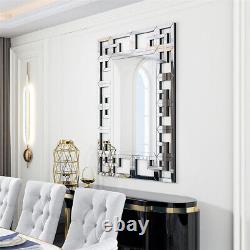 Decorative Wall Mirror Silver Mirrored Large Grecian Venetian Mirror Full Length