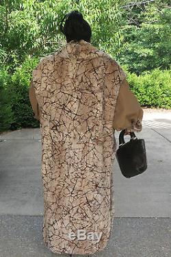 Designer Fendi Rex Chinchilla Long Full Length Fur Coat Vest Trench 2PC S-L 4-12