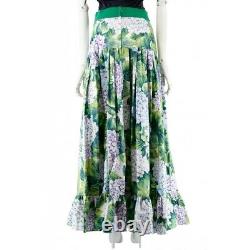 Dolce&Gabbana Maxi Women's Skirt Green
