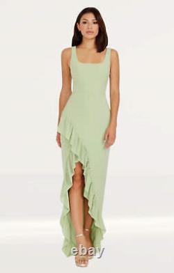 Dress The Population Womens Green Maxi Dress