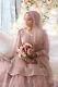 Dusty Pink Wedding Dress Lehenga Pakistani Nikkah Waleema Dress