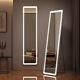 Emke Full Length Mirror With Led Lights Free Standing & Wall Mounted 160 X 40 Cm