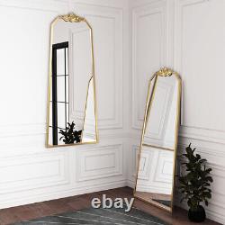Ex-Large Full Length Antique Leaner Mirror Large Ornate Wall Mirror 180cm x 80cm