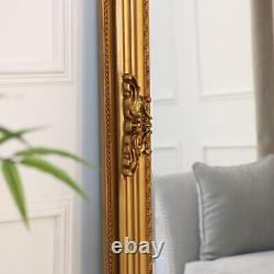 Extra, Extra Large Ornate Antique Gold Full Length Wall/Floor Mirror 85cm x 210c