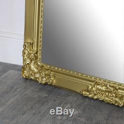 Extra, Extra Large Ornate Gold Full Length Wall/Floor Mirror vintage shabby chic