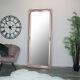 Extra, Extra Large Ornate Rose Gold Pink Full Length Wall Floor Mirror Decor