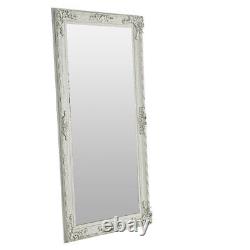 Extra Large Decorative White Full Length Leaner Wall Floor Mirror 190cmx90cm NEW