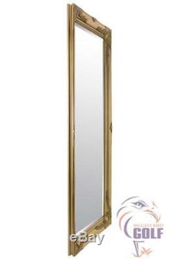 Extra Large Full Length Classic Ornate Styled Gold Mirror 5Ft7 X 2Ft7 (170X79cm)