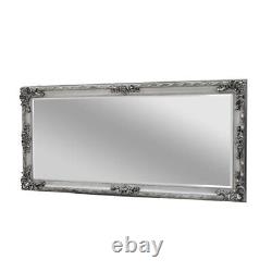 Extra Large Full Length Wall Floor Mirror Shabby Vintage Chic Bedroom Home Gift