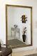 Extra Large Gold Antique Wall Mirror Full Length 6ft7 X 4ft7 201cm X 140cm